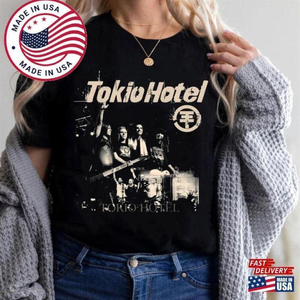Tokio Hotel Concert T-Shirt Beyond The World Tour Band Music Shirt